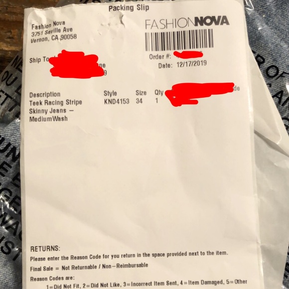 Teek Racing Stripe Skinny Jeans Medium 